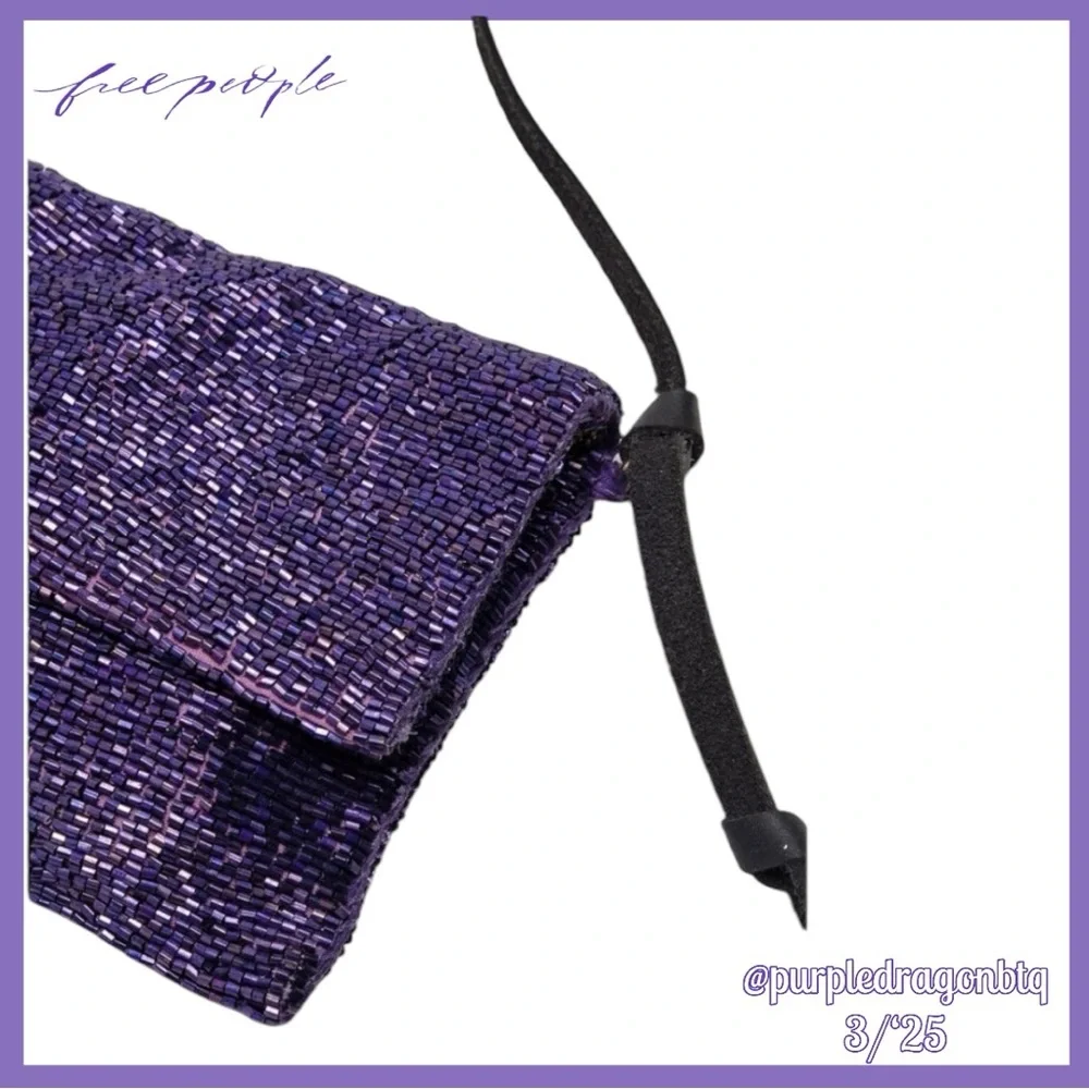 FREE PEOPLE PLUS ONE EMBELLISHED CROSSBODY BAG NWT_6